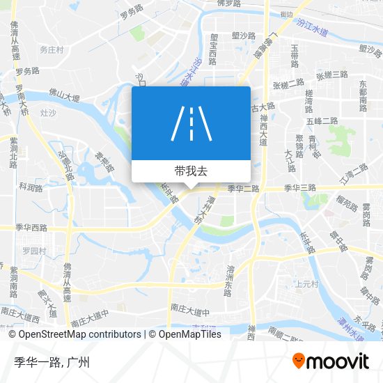 季华一路地图