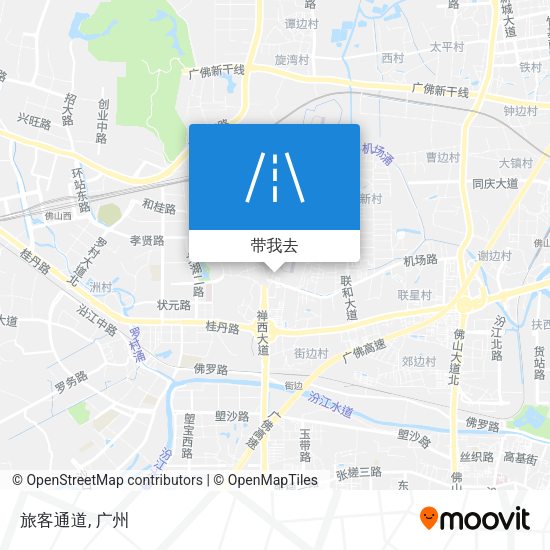 旅客通道地图