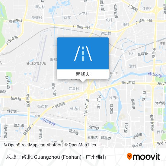 乐城三路北地图