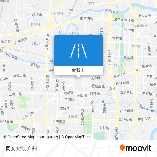 同安大街地图