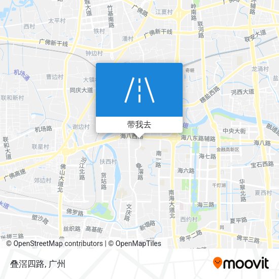 叠滘四路地图