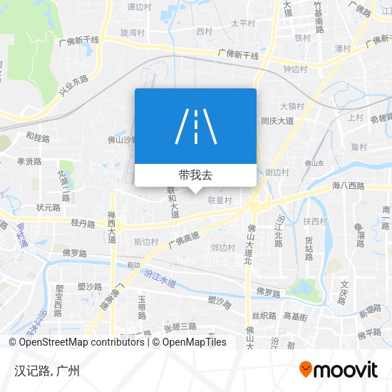 汉记路地图