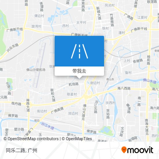 同乐二路地图
