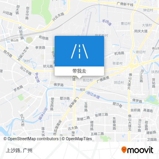 上沙路地图