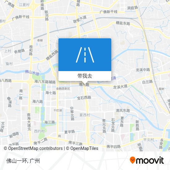 佛山一环地图