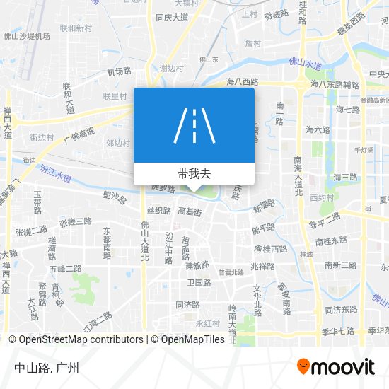 中山路地图