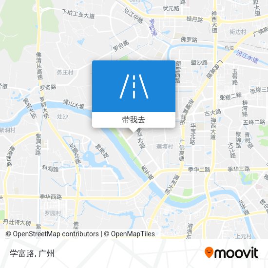学富路地图