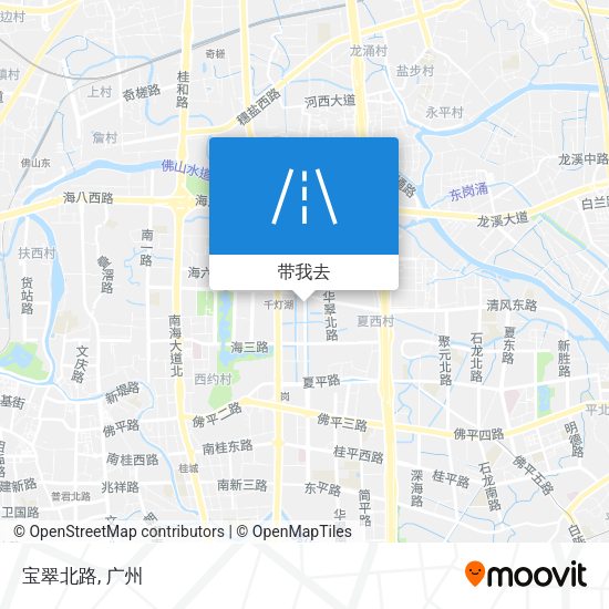 宝翠北路地图
