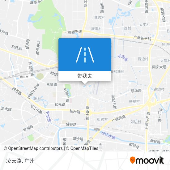 凌云路地图