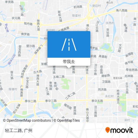 轻工二路地图