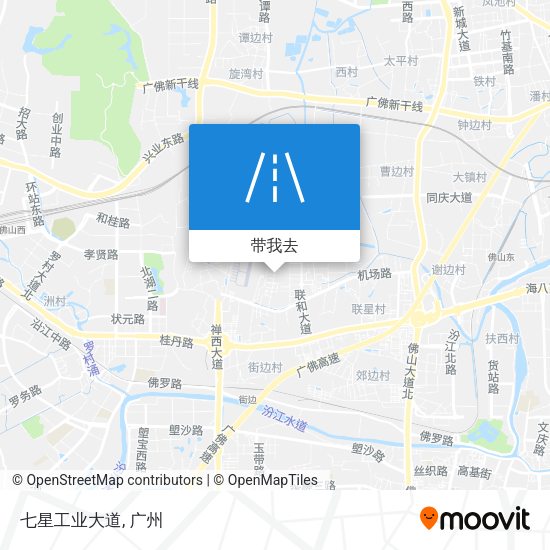 七星工业大道地图