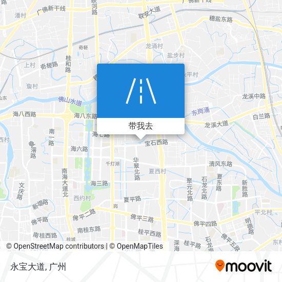 永宝大道地图