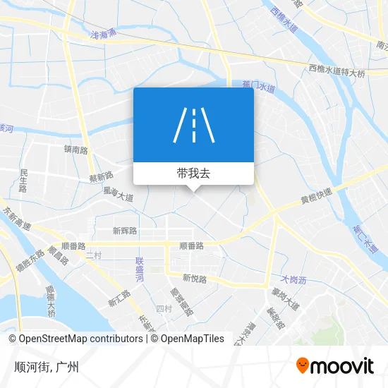顺河街地图