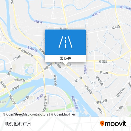 顺凯北路地图