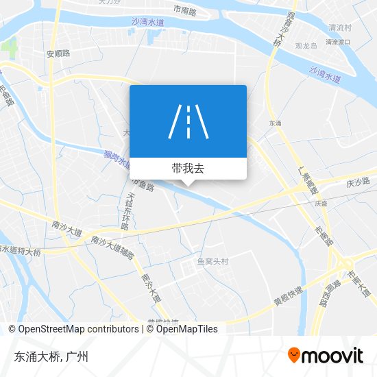 东涌大桥地图