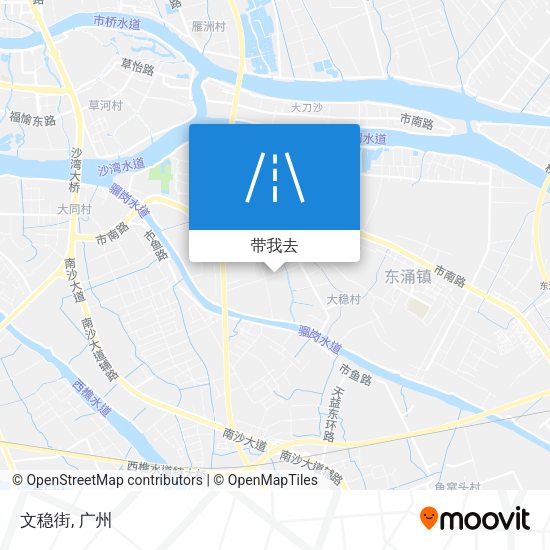 文稳街地图