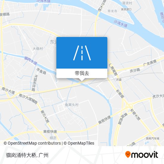 骝岗涌特大桥地图