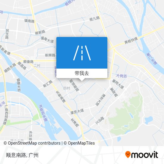 顺意南路地图