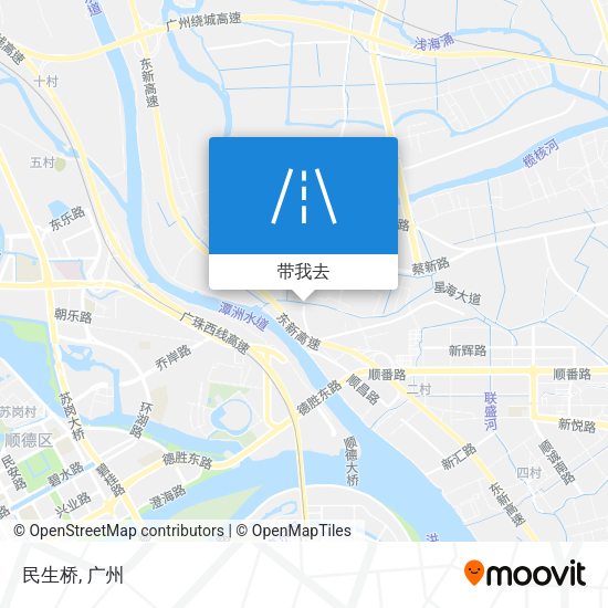 民生桥地图