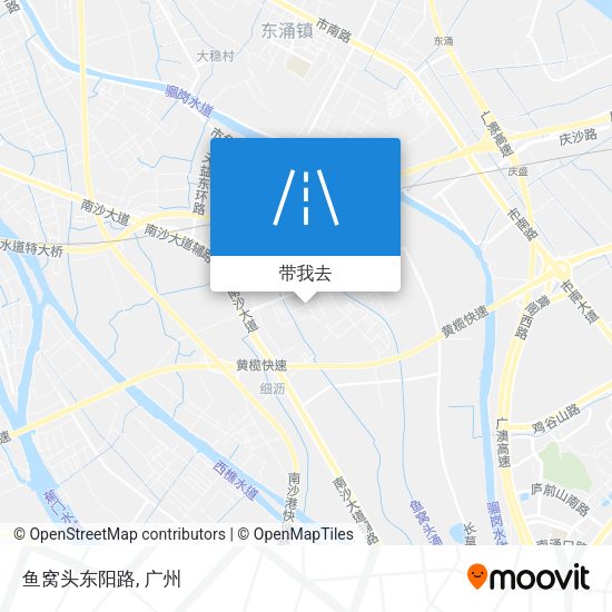 鱼窝头东阳路地图