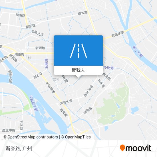 新誉路地图