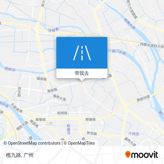榄九路地图