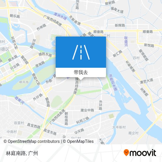 林庭南路地图