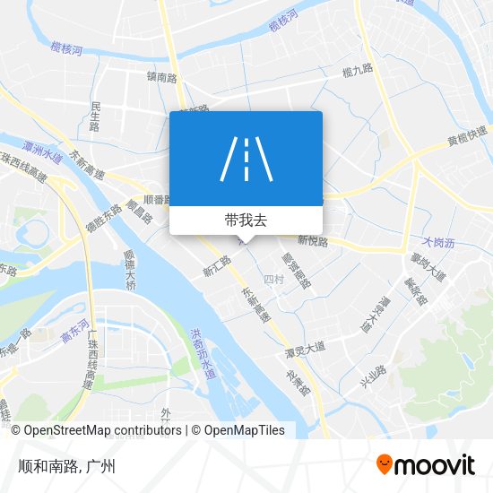 顺和南路地图