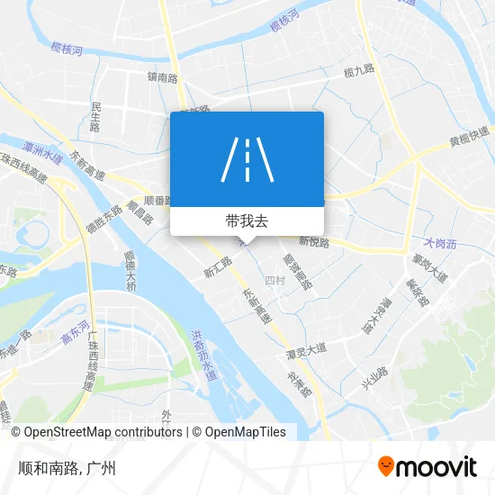 顺和南路地图