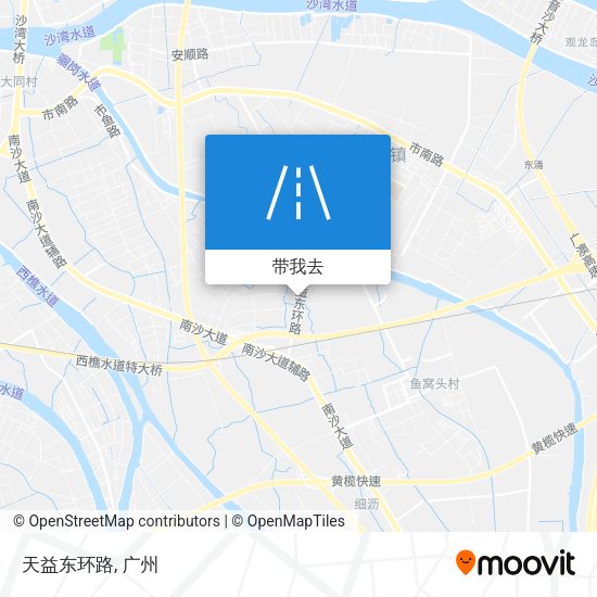 天益东环路地图