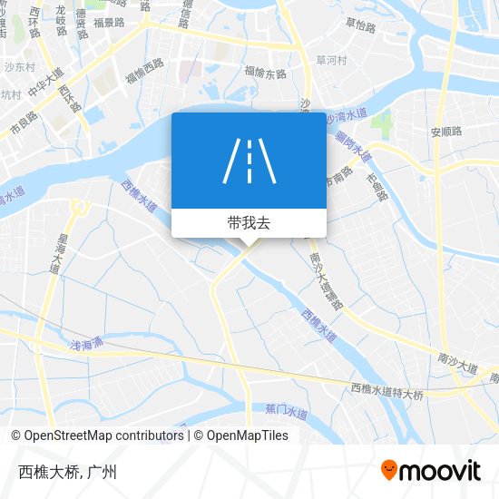 西樵大桥地图