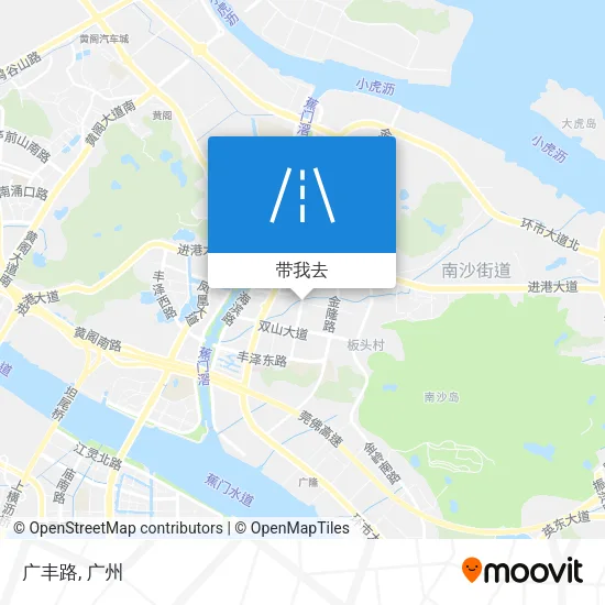 广丰路地图
