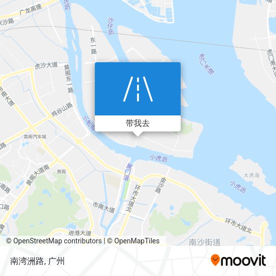 南湾洲路地图