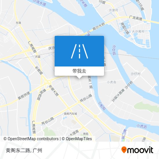 黄阁东二路地图