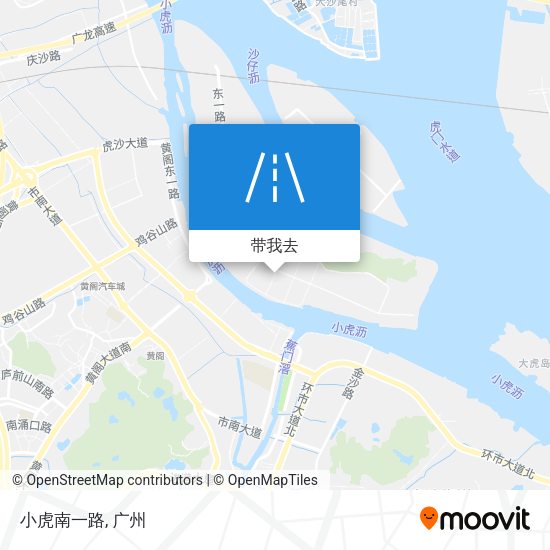 小虎南一路地图