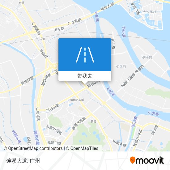 连溪大道地图