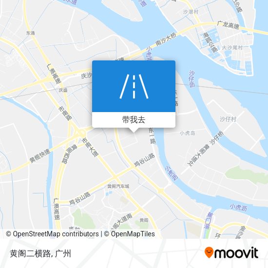 黄阁二横路地图