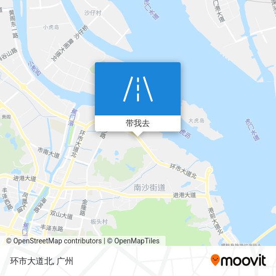 环市大道北地图