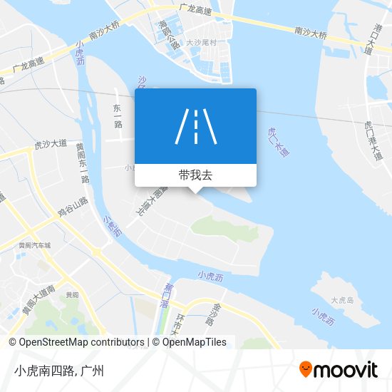 小虎南四路地图
