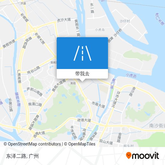 东泽二路地图