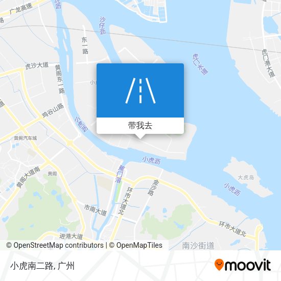 小虎南二路地图