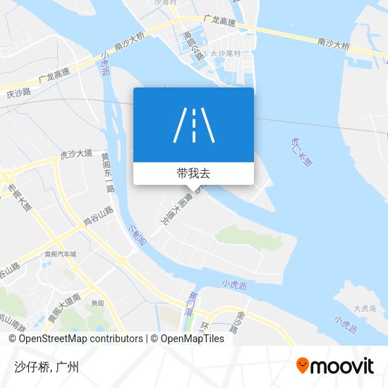 沙仔桥地图