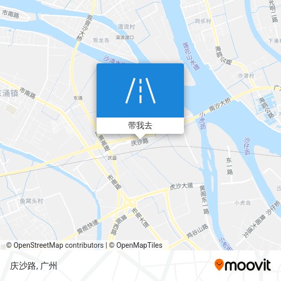 庆沙路地图