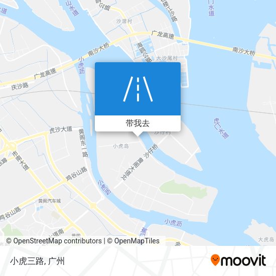 小虎三路地图