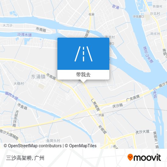 三沙高架桥地图