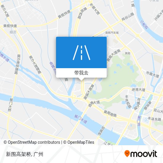 新围高架桥地图