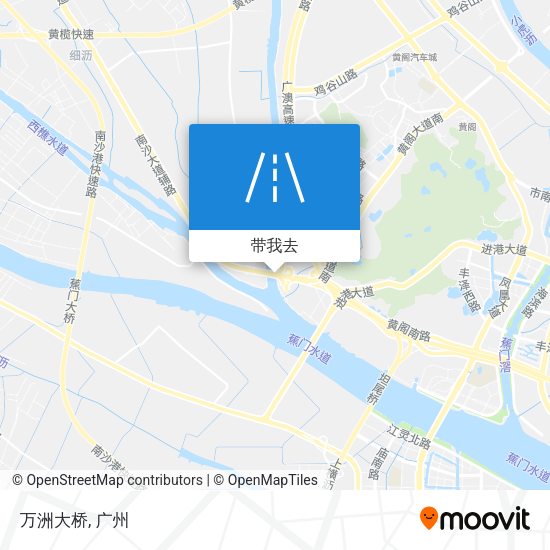万洲大桥地图