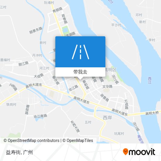 益寿街地图