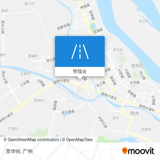景华街地图