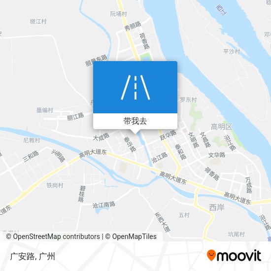 广安路地图